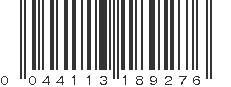 UPC 044113189276