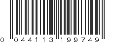 UPC 044113199749