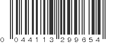 UPC 044113299654