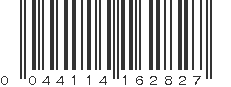 UPC 044114162827