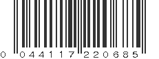 UPC 044117220685