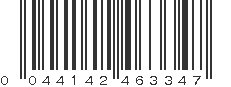 UPC 044142463347