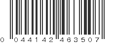 UPC 044142463507