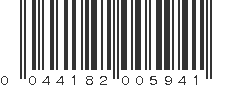 UPC 044182005941