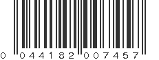 UPC 044182007457