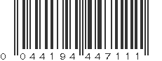 UPC 044194447111