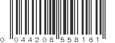 UPC 044208558161