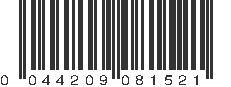 UPC 044209081521