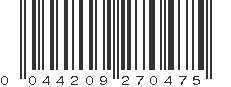 UPC 044209270475