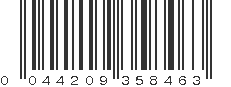 UPC 044209358463