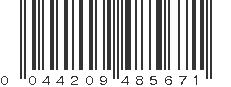 UPC 044209485671