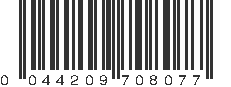 UPC 044209708077