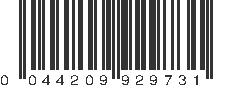 UPC 044209929731