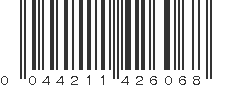 UPC 044211426068