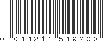 UPC 044211549200