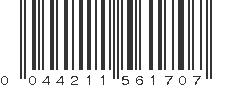 UPC 044211561707