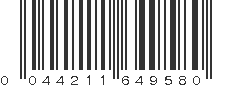 UPC 044211649580