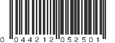 UPC 044212052501