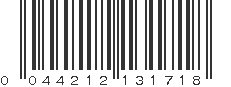 UPC 044212131718