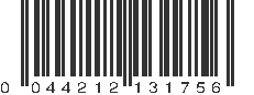 UPC 044212131756