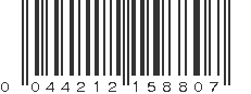 UPC 044212158807