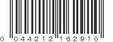 UPC 044212162910