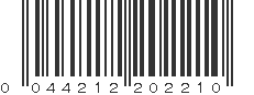 UPC 044212202210