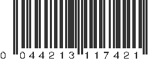 UPC 044213117421