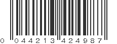 UPC 044213424987