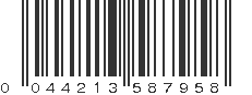 UPC 044213587958