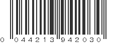 UPC 044213942030