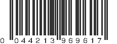 UPC 044213969617