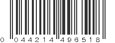 UPC 044214496518