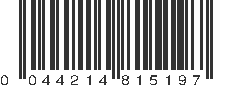 UPC 044214815197