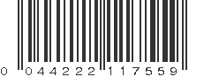 UPC 044222117559