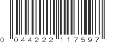 UPC 044222117597