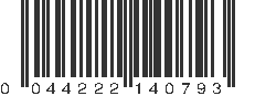 UPC 044222140793