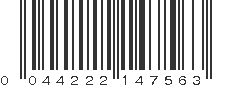 UPC 044222147563