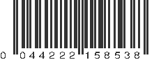 UPC 044222158538