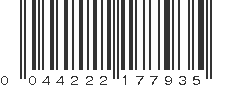 UPC 044222177935