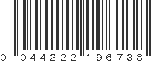 UPC 044222196738