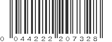 UPC 044222207328