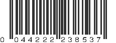 UPC 044222238537