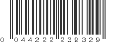 UPC 044222239329