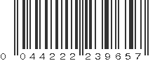 UPC 044222239657