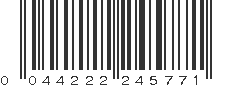 UPC 044222245771