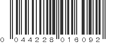 UPC 044228016092