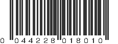 UPC 044228018010