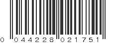 UPC 044228021751