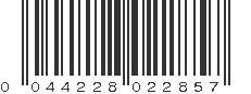 UPC 044228022857